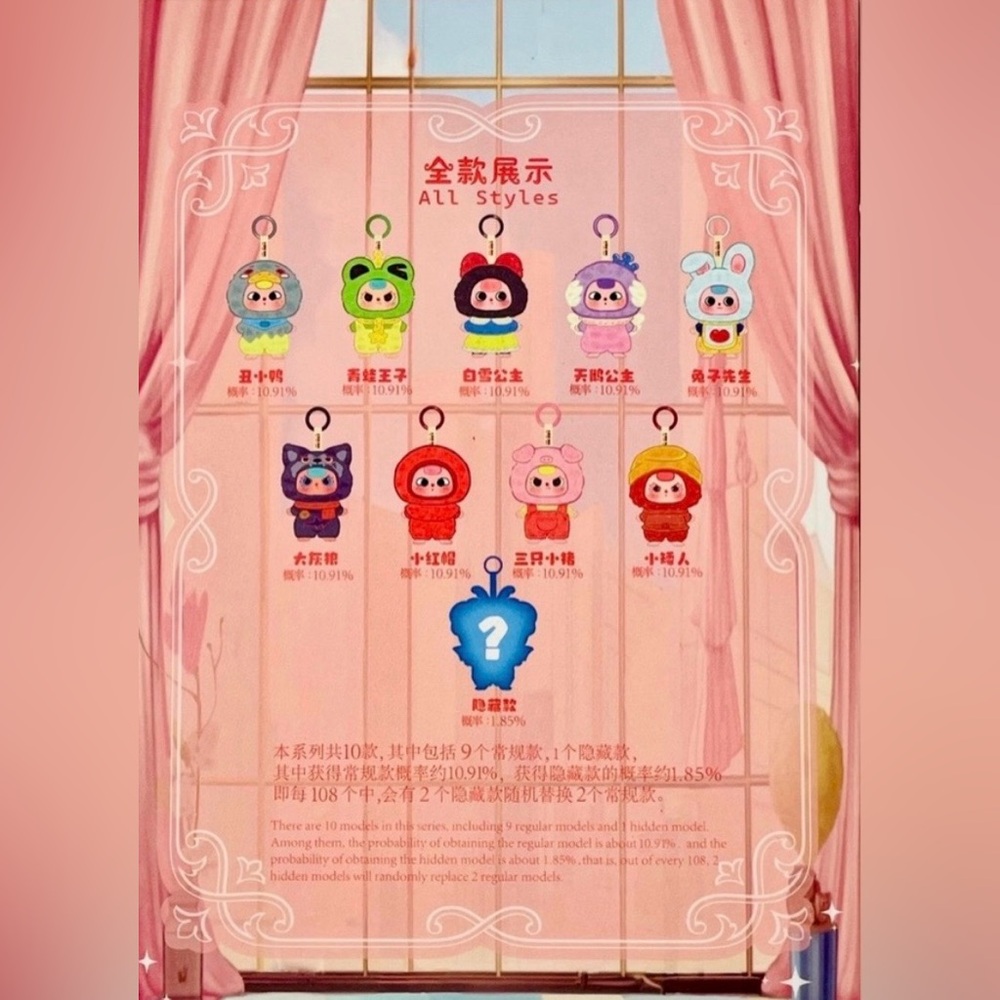 LOW START! ✨✨Baby Three Children's Wonderland Surprise blind Box - Baby Three - Picture 2 of 3